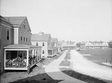 The Barracks, Fort Oglethorpe, Chicamauga [i.e. Chickamauga-Chattanooga National..., c1900-1910. Creator: Unknown