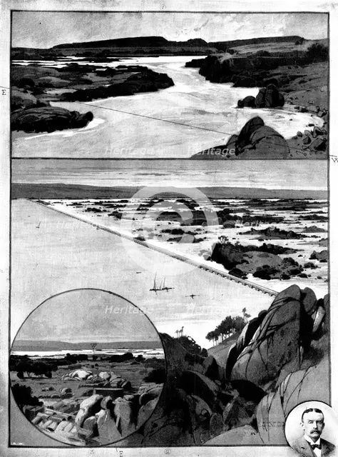 The Barrage of the Nile, 1898. Creator: Unknown.