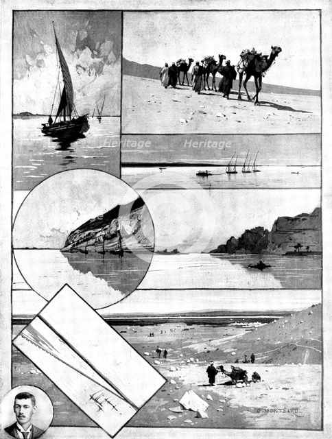 The Barrage of the Nile, 1898. Creator: Unknown.