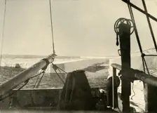 The Barrier Edge Breaking Away Four Miles South of Hut Point c1908, (1909)