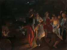 The Batavians Besiege the Roman Army Regiments at Vetera, 1600-1613. Creator: Otto Van Veen