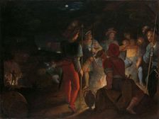 The Batavians Besiege the Roman Army Regiments at Vetera, 1600-1613. Creator: Otto Van Veen