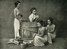 The Bath House 1891. Creator: Unknown