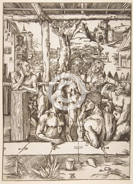 The Bath House (copy).n.d. Creator: Unknown.