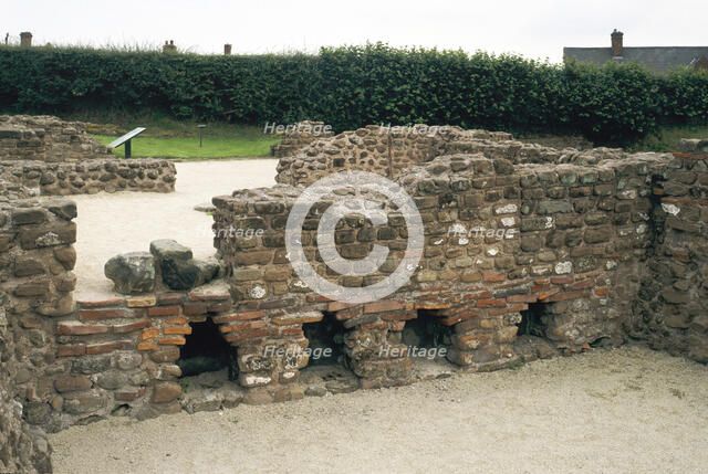 The bath house, Wall Roman Site (Letocetum), Staffordshire, 1998. Artist: Unknown