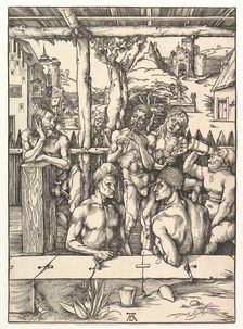 The Bath House.n.d. Creator: Albrecht Durer