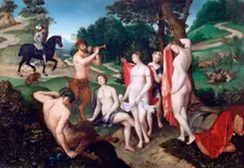 The Bath of Diane c1510. Artist: Francois Clouet