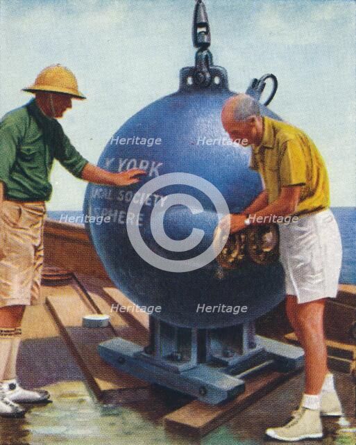 The Bathysphere, 1938. Artist: Unknown.