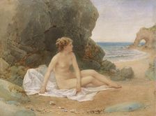 The bather c1890. Artist: Samuel McCloy