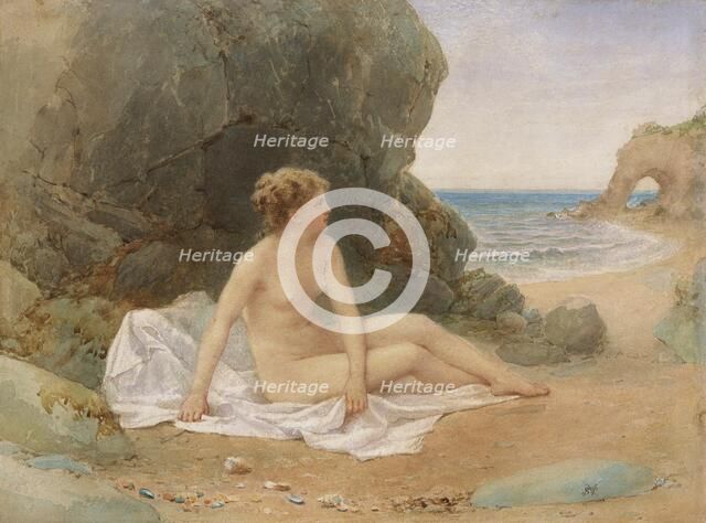 'The bather', c1890. Artist: Samuel McCloy