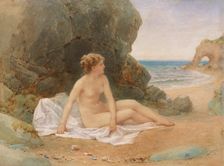 The bather c1890. Creator: Samuel McCloy