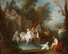 The Bathers, 1730s. Creator: Jean-Baptiste Pater