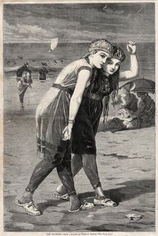 The Bathers, 1873. Creator: Winslow Homer (American, 1836-1910)