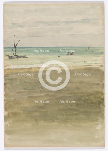 The Bathers, 1882-1883. Creator: James Abbott McNeill Whistler.