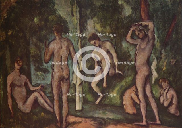 'The Bathers', 1894, (1937). Creator: Paul Cezanne.