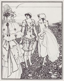The Bathers, 1895. Creator: Aubrey Beardsley