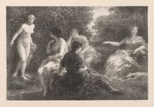 The Bathers, 1896. Creator: Henri Fantin-Latour (French, 1836-1904)