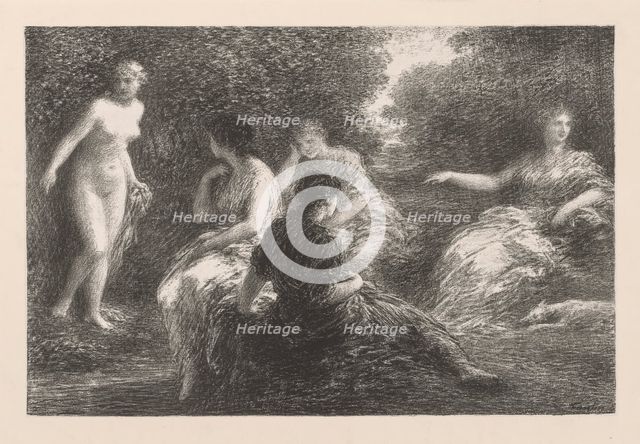 The Bathers, 1896. Creator: Henri Fantin-Latour (French, 1836-1904).