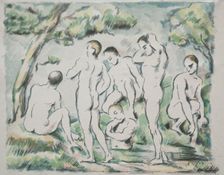 The Bathers, 1897. Creator: Paul Cézanne (French, 1839-1906)