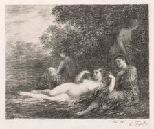 The Bathers, 1898. Creator: Henri Fantin-Latour (French, 1836-1904)
