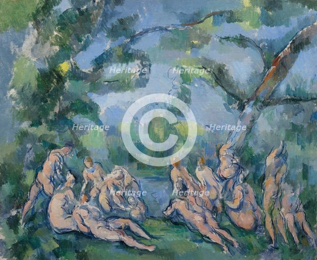 The Bathers, 1899/1904. Creator: Paul Cezanne.
