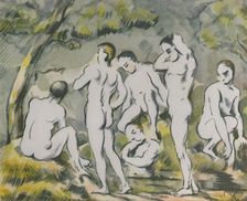 The Bathers 1946. Artist: Paul Cezanne