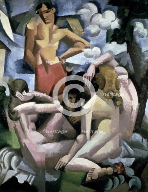 'The Bathers,' 1912.  Artist: Roger de la Fresnaye