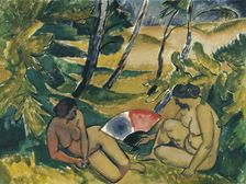 The Bathers, 1912. Creator: Max Pechstein