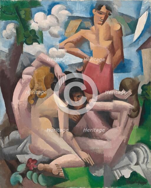 The Bathers, 1912. Creator: Roger de la Fresnaye.