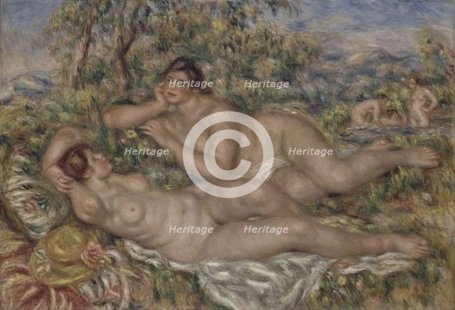 The Bathers, 1918-1919. Artist: Renoir, Pierre Auguste (1841-1919)