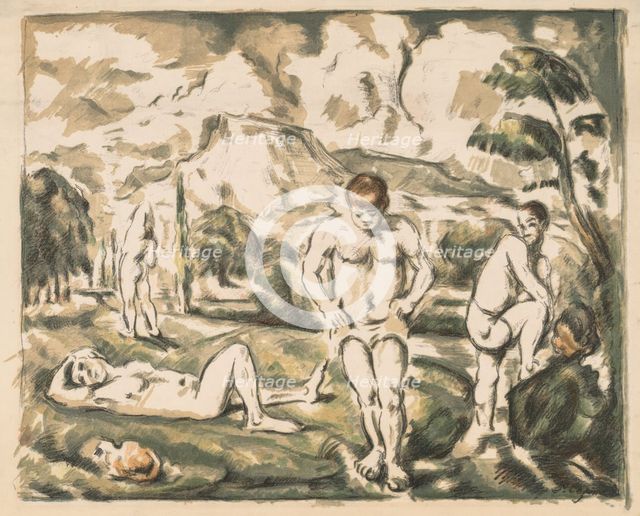 The Bathers. Creator: Paul Cézanne (French, 1839-1906).
