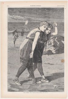 The Bathers (Harper's Weekly, Vol. XVII), August 2, 1873. Creator: William H. Redding