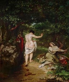 The Bathers (Les Baigneuses), 1853