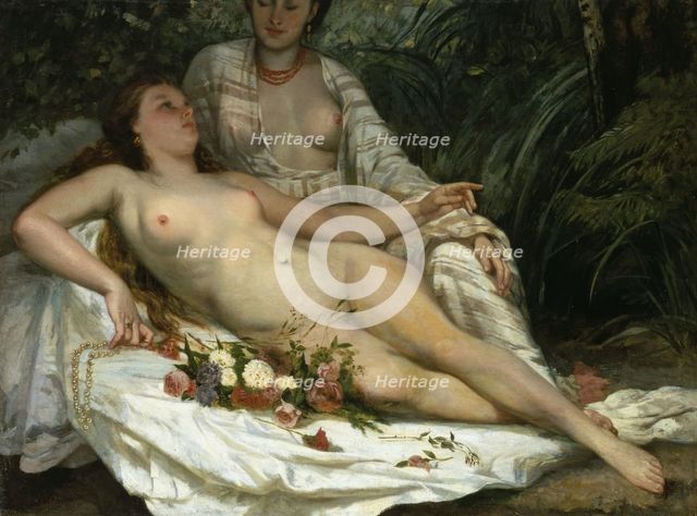 The Bathers (Les Baigneuses), 1858.