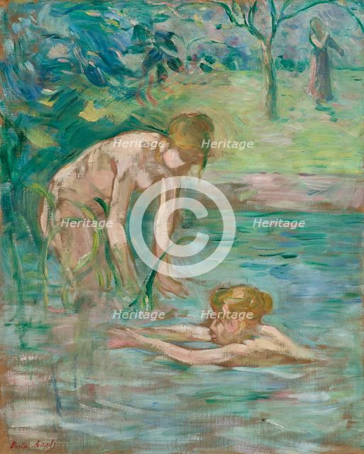 The Bathers (Les Baigneuses), 1892. Creator: Morisot, Berthe (1841-1895).