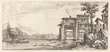 The Bathers, probably c. 1630. Creator: Jacques Callot