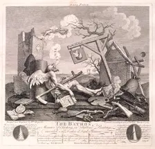 The Bathos 1764. Artist: William Hogarth
