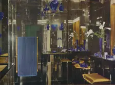 The bathroom at Gayfere House, London 1936