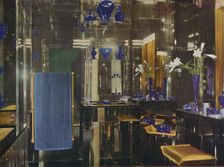 The bathroom at Gayfere House, London 1936