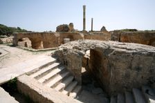 The Baths of Antoninus Pius at Carthage, Tunisia. Creator: Samuel Magal