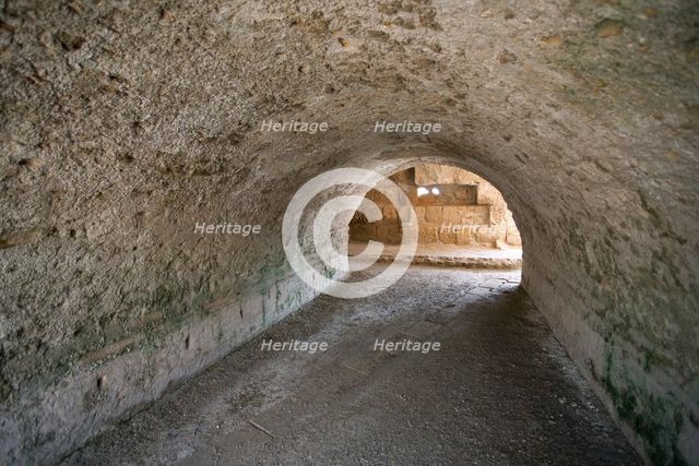 The Baths of Antoninus Pius at Carthage, Tunisia. Creator: Samuel Magal.