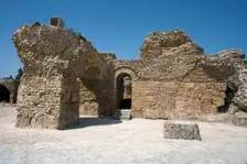 The Baths of Antoninus Pius at Carthage, Tunisia. Creator: Samuel Magal