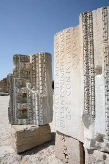 The Baths of Antoninus Pius at Carthage, Tunisia. Creator: Samuel Magal
