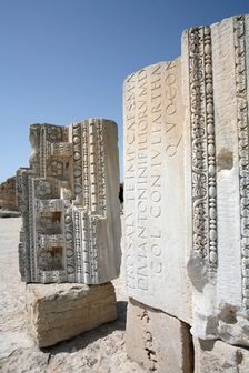 The Baths of Antoninus Pius at Carthage, Tunisia. Creator: Samuel Magal