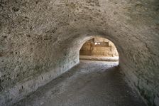 The Baths of Antoninus Pius at Carthage, Tunisia. Artist: Samuel Magal