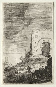 The Baths of Caracalla, 1639 . Creator: Bartholomeus Breenberg (Dutch, 1599-1657)