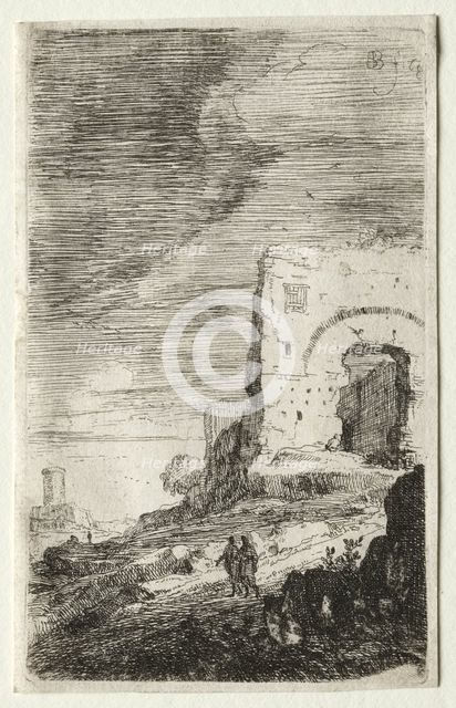 The Baths of Caracalla, 1639 . Creator: Bartholomeus Breenberg (Dutch, 1599-1657).