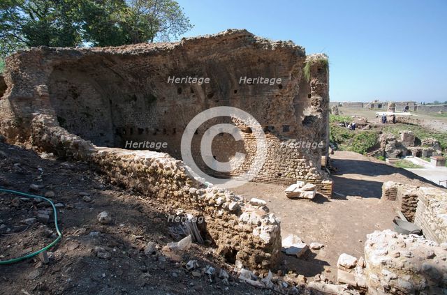 The Baths of Cleopatra, Nikopolis, Greece. Creator: Samuel Magal.