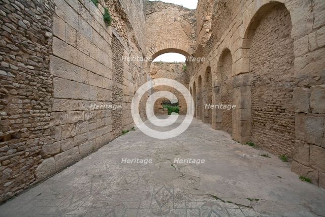 The Baths of Julia Memmia, Bulla Regia, Tunisia. Creator: Samuel Magal.