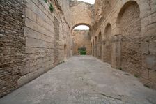 The Baths of Julia Memmia, Bulla Regia, Tunisia. Creator: Samuel Magal